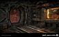 SDF Ship Interior Concept Designs- Call of Duty: Infinite Warfare, Thomas A. Szakolczay : Ship interior look direction for the opposition force (SDF) in Call of Duty: Infinite Warfare.
