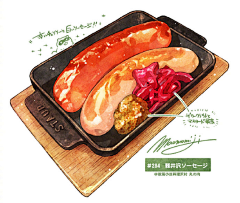 S君绘魂采集到美食绘魂