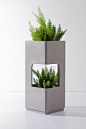 Grey by TREE SQUARE #planter #Concrete