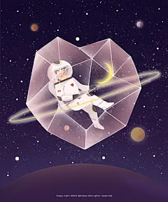 太空人，作者：大滔__ ​​​​