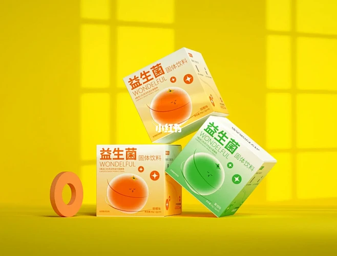 包装设计分享-益生菌固体饮料