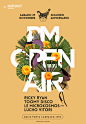 PM Open Air ID : PM it's the first and biggest Open Air in Buenos Aires, Argentina. It takes place in a beautiful space near the river every summer saturdays. For the third season I was commissioned to redesign thieir identity.