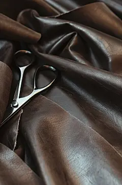 AI数字艺术皮革面料纹理材质图片-众图网