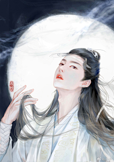 kexii采集到王一博 手绘漫画壁纸