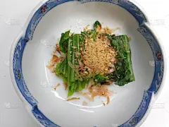 煮食,水平画幅,绿色,无人,日本,正上方视角,白色背景,特写,盘子,白色