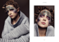 Editorial "Touched by a madness" for L'affaire magazine on Behance