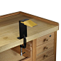 Note to self: buy this, buy two.  Portable Bench Pin With Clamp. $29.95: 