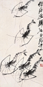 鱼 虾 蟹——齐白石 – 六月蜂网