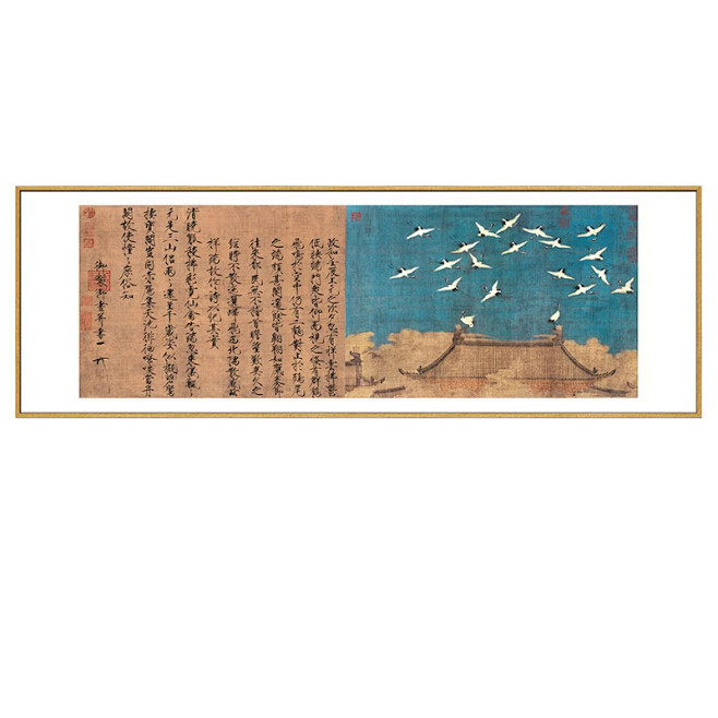 新品晶瓷画 客厅卧室装饰画 世界名画书房...
