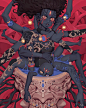❤关注公众号：星期五治愈星球，精美插画天天更新