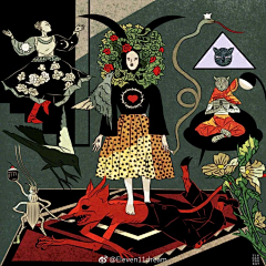 ▲山河故人采集到插画——6 Dr.M