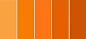 橘色色卡