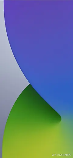 iOS14内置壁纸 : 共6张高清iOS14壁纸，如有需要，请于文章最后百度云链接下载原图 