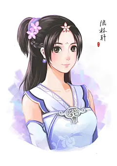 画江湖之不良人 陆林轩 同人图 插画 壁纸 | 陆林轩小师妹！ | 半次元-第一中文COS绘画小说社区