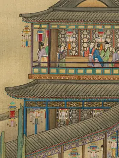 古画 ｜带你元宵节赏灯 - 小红书