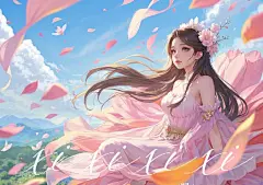 粉色系｜插画｜头像｜幸运 - 小红书