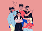 Five dribbble