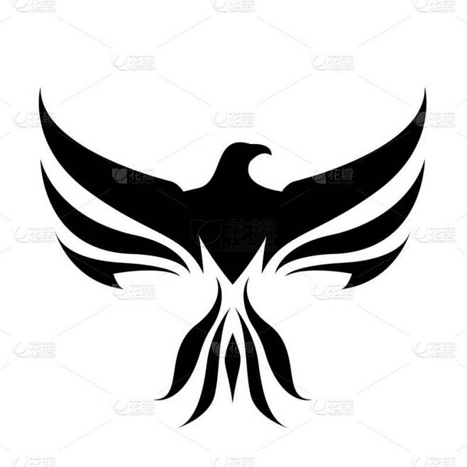 飞鹰 Logo，小鸟标志套装，猎鹰徽标，鹰标志，矢量标志模板
