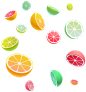 png漂浮素材 小物件 几何图形 漂浮水果素材  橙子 橘子  柠檬 五颜六色
@冒险家的旅程か★