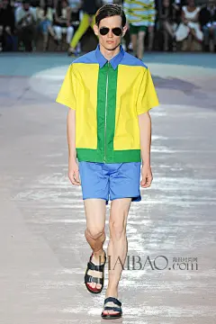 挥别蓝衣军团不忘亚平宁荣耀！Antonio Marras 2015春夏男装秀，海报时尚网亲临2015春夏米兰男装周_第11页_Antonio Marras