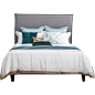 新中式床品多件套样板房床上用品青绿色绣花家纺软装双人床被套10-淘宝网