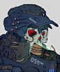 Zombiemachine!, Dipo Muh. : Some other free time stuff for folks that enjoy skulls and mechs. Enjoy!