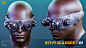 sci fi glasses basemesh