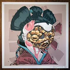 机器卡通插画～　作者：新加坡艺术家 CLOG TWO ​​​​