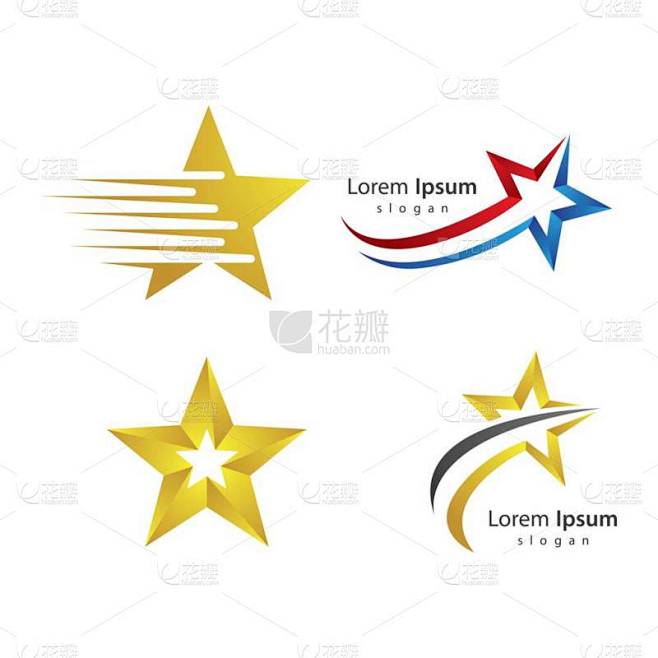 星形图标图解设计