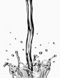 影棚拍摄,倒,水,水滴,溅_108211621_Stream of water pouring and splashing_创意图片_Getty Images China