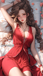 #finalfantasy (M07H4~6) Aerith Gainsborough - namakxin的插画