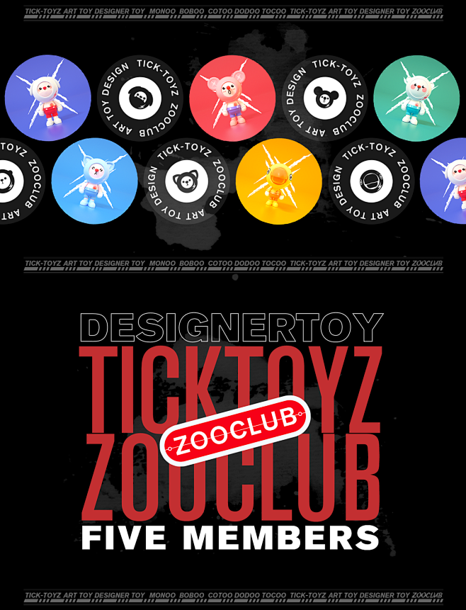 TICKTOYZ-ZOOCLUB DES...