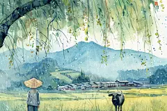画作素材清明节图片插画图