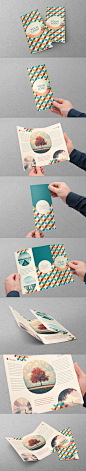 Retro Trifold. Download here: http://graphicriver.net/item/retro-trifold/6746555?ref=abradesign #design #brochure #trifold