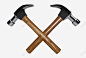 两个铁锤高清素材 工地锤 铁锤 锤 锤子 元素 免抠png 设计图片 免费下载 页面网页 平面电商 创意素材