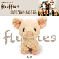 现货包邮!日本Fluffies超萌小猪猪 毛绒玩具/毛绒公仔 送礼盒-淘宝网