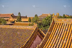 中国北京紫禁城的古代皇家宫殿