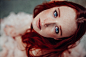 People 4000x2667 women blue eyes freckles redhead