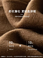 范思蓝恩22FS4295经典双排扣大气双面呢大衣2022冬季新款翻领外套-tmall.com天猫