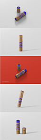 中小尺寸纸筒包装样机 Paper Tube Mockup – Slim Medium Size_样机_乐分享素材网_psd素材_平面素材_png素材_免费素材_素材共享平台