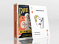 Traveller's Playing Cards for Herb Lester delicious translation illustration mockup playing cards travel herb lester