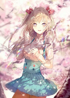 攸L然采集到二次元女