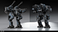 重装前哨/OUTPOST INFINITY SIEGE机甲涂装和支撑平台