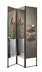SHADE leather screen by Makro - design Marco Taietta: 