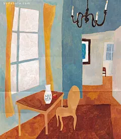 ワタナベモトム 静物插画欣赏 静物插画 装饰插画 油画 日本 手绘 唯美 