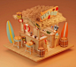 Photo by Low Poly • Isometric • Blender in Tiki Bar with @pixego, @3danimationdesign, @blender.official, @isometricthings, @blender.community, @blender.daily, @isometricdesign, @isometry3d, @low.poly.moly, @blenderartists, @3droyals, @render.share, @3dyod
