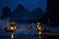 Fisherman of Guilin, China