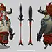 GIGANTIC - Cosmetics vol III, Devon Cady-Lee : Cosmetic skins for GIGANTIC. In order: Lord Knossos, Zandora, The Margrave and Tripp.