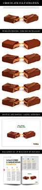 Chocolate Digital Painting : Digital art poster designed for Milky Way. Created in Adobe Photoshop CS6 and Illustrator with Wacom Intuos 5 touch. Hope you like it!ESCartel artístico digital diseñado para Milky Way. Creado con Adobe Photoshop CS6 e Illustr