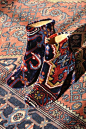 Maison Martin Margiela s/s carpet boots.